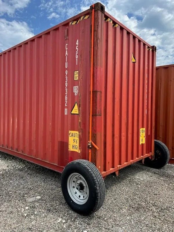 Shipping Container Easy Wheel Movement Kit