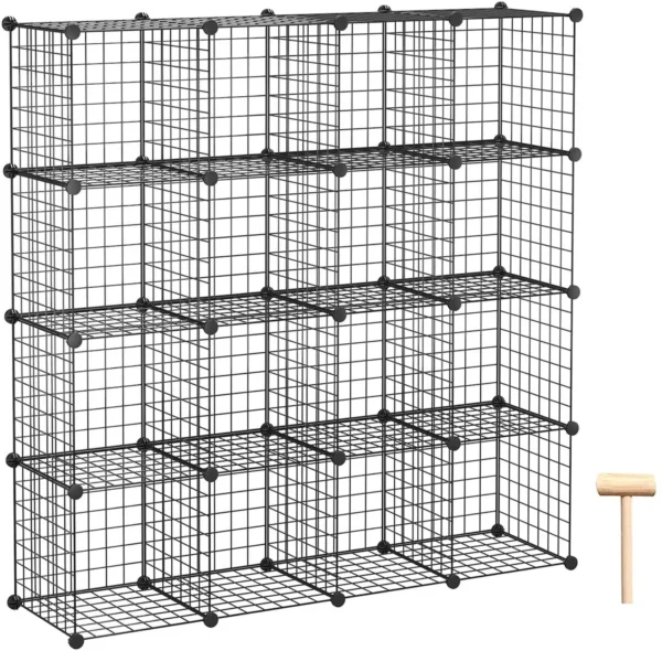 Shipping Container Organizing Shelves (16 Cube)