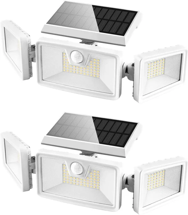 Shipping Container Ultra-Wide Adjustable Display Solar Powered Lights